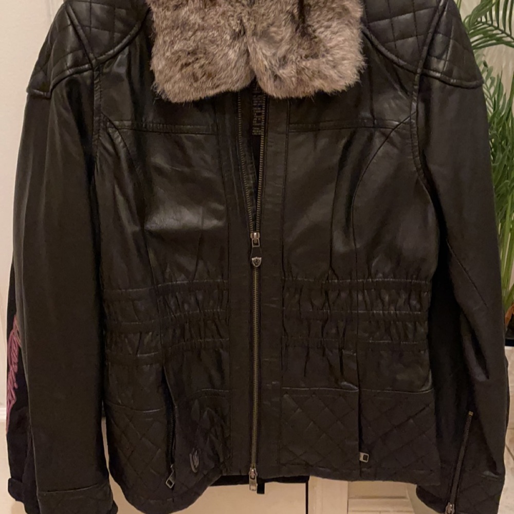 Harley Davidson Womens leather jacket.